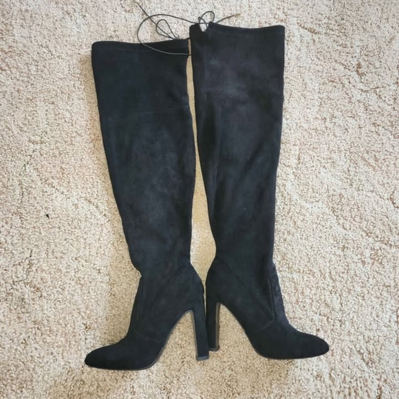 Shoe Dazzle Shoes - Shoe Dazzle Black Over-the-Knee Boots